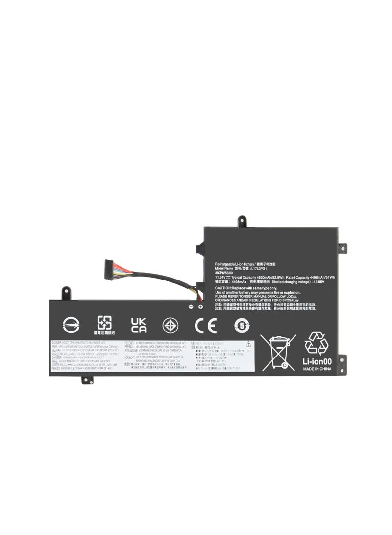 Terabyte L17M3PG2 L17M3PG1 L17C3PG2 Laptop Akku für Lenovo Legion Y530-15ICH Y7000 2019 1050 Y7000-2019-PG0 Y540-15IRH-PG0 Y540-17IRH-PG0 Y7000P Serie Notebook L17L3PG1 L17M3PG3 L17C3PG1 11.34V 52.5Wh - Image 1