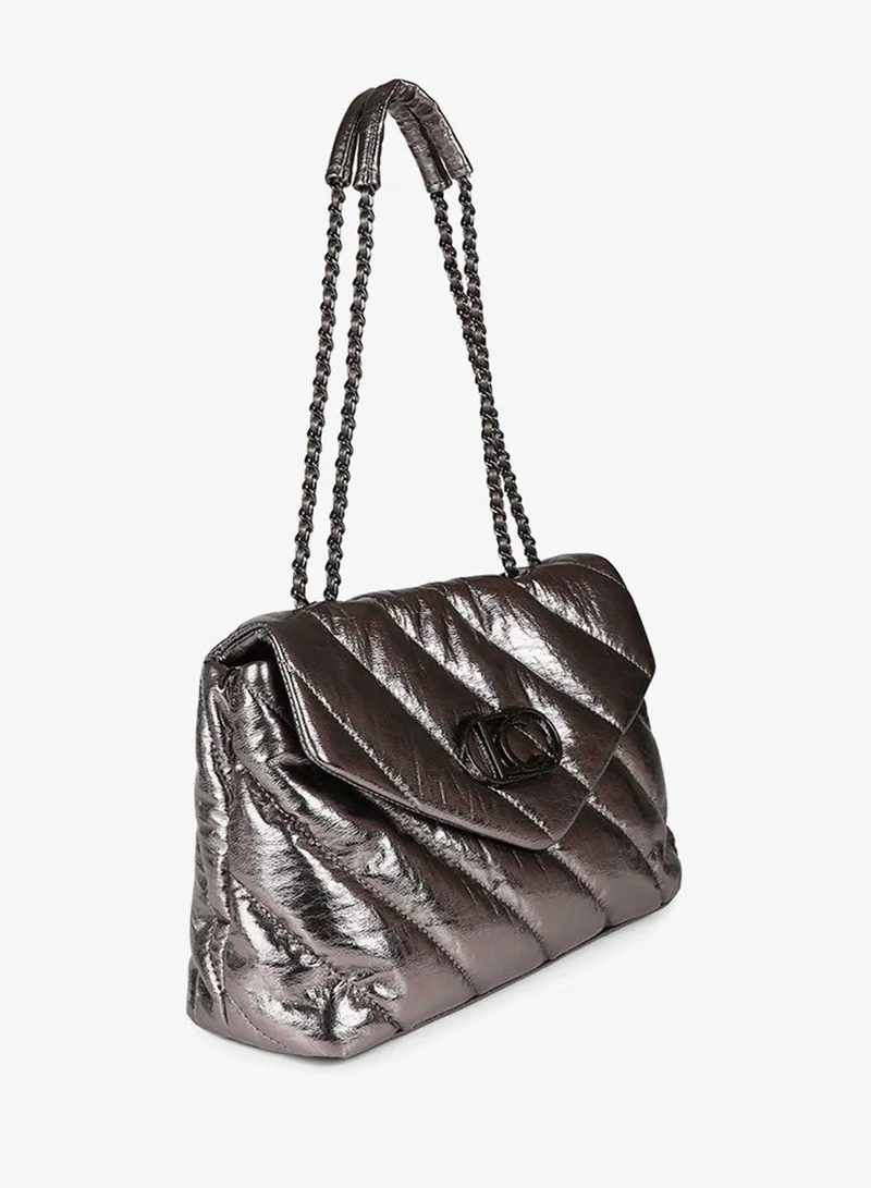 لولا كساديمونت Metallic Quilted Flap Bag