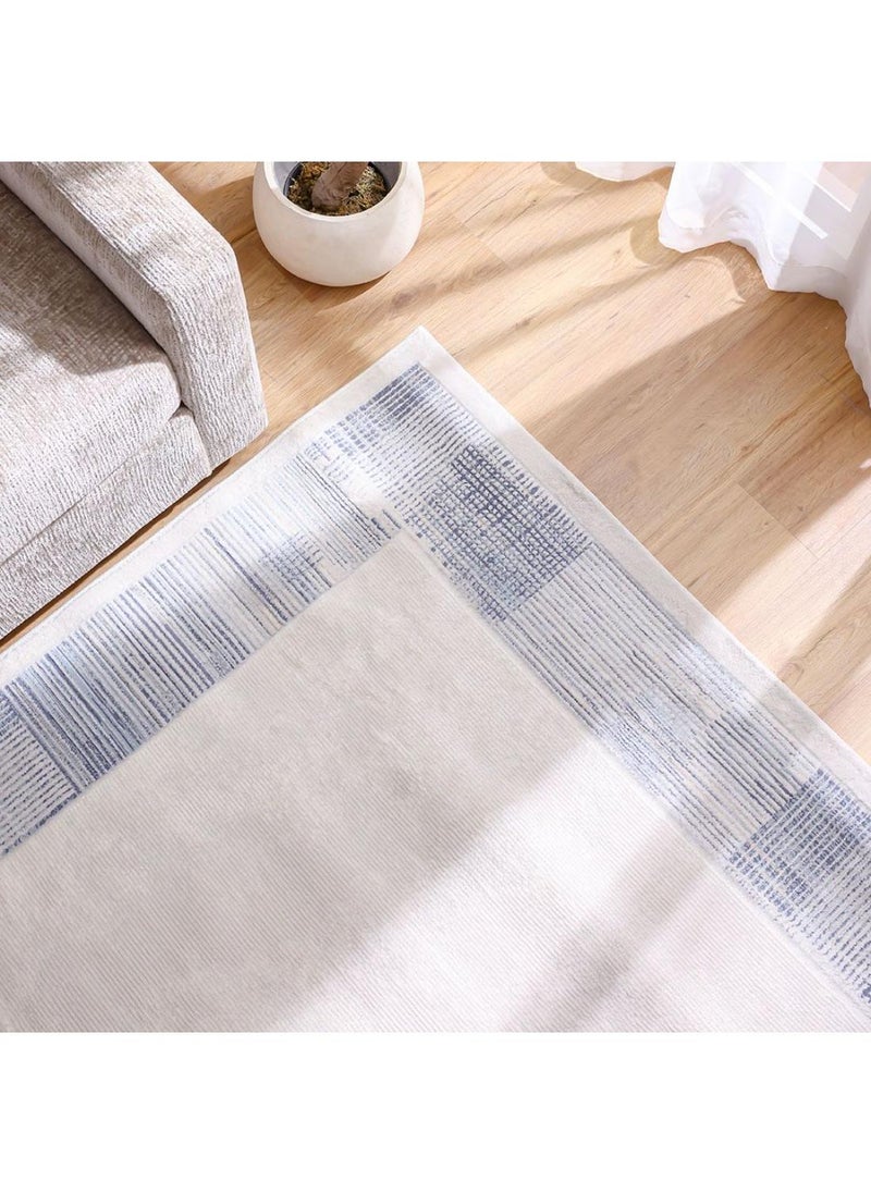 DANUBE HOME Nowa Shine Rug  Polypropylene + Polyester Area Rug Floor Covering L340xW240cm-Cream 231300472189  - Image 1