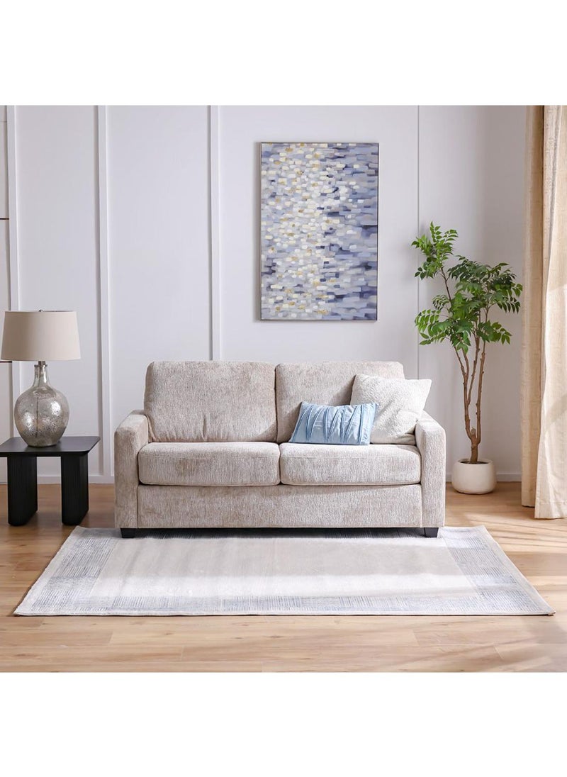 DANUBE HOME Nowa Shine Rug  Polypropylene + Polyester Area Rug Floor Covering L340xW240cm-Cream 231300472189  - Image 5