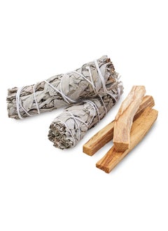 White Sage & Palo Santo Smudge Kit