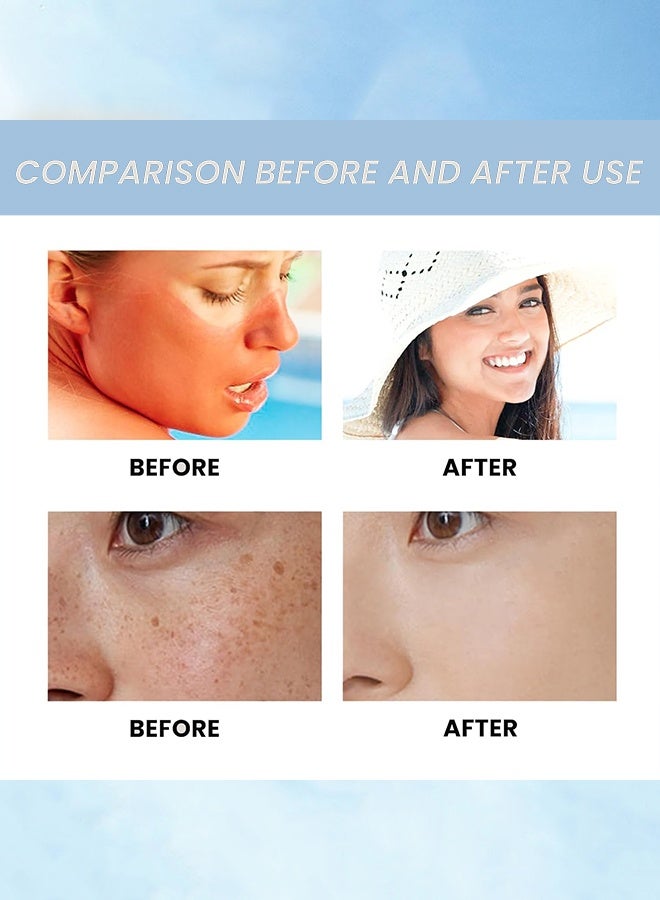 Laikou UV Defense Daily Sunscreen SPF50+ PA+++ Whitening Sunscreen Cream Isolating Sunscreen Lotion Brightening And Refreshing - Image 4