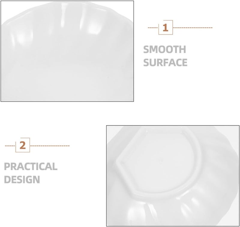 Generic Shell Soap Dish and Bar Soap Holder Tray 2pcs Acrylic 10cm Small for Hotel and Home Shower Use - Image 3