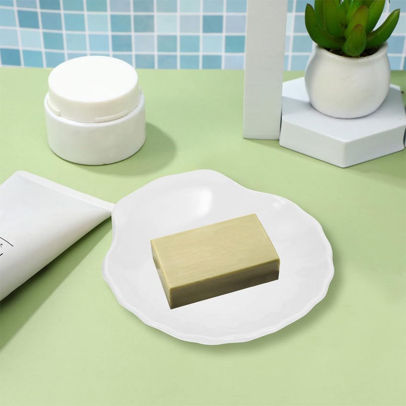 Generic Shell Soap Dish and Bar Soap Holder Tray 2pcs Acrylic 10cm Small for Hotel and Home Shower Use - Image 5