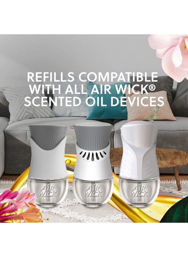 Air Wick Air Wick Plug in Scented Oil Refill, 5 ct, Hibiscus and Blooming Orchids, Air Freshener, Essential Oils, Spring Collection - Image 3
