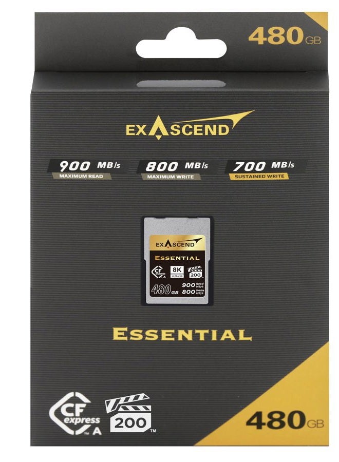 Exascend Essential CFexpress Type A 480GB Memory Card - Image 2