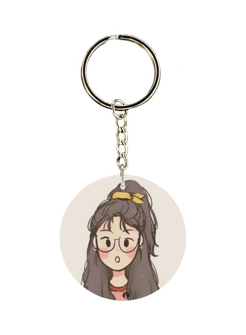 Character Printed Keychain