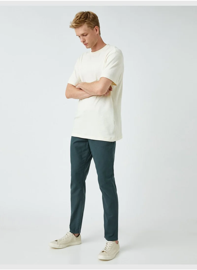 كوتون Basic Chino Trousers