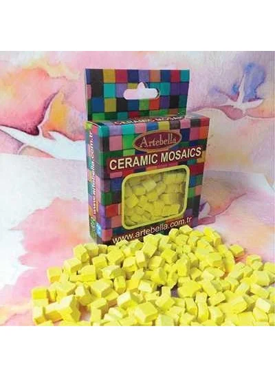 Artebella Ceramic Mosaic Yellow, 8x8 mm