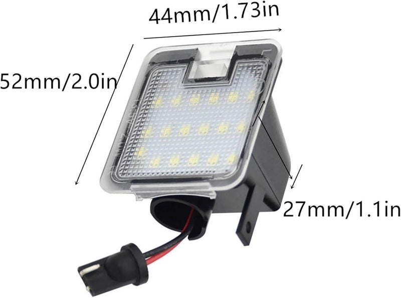 Wivplex LED Car Footwell Lights for Ford Models - Image 2