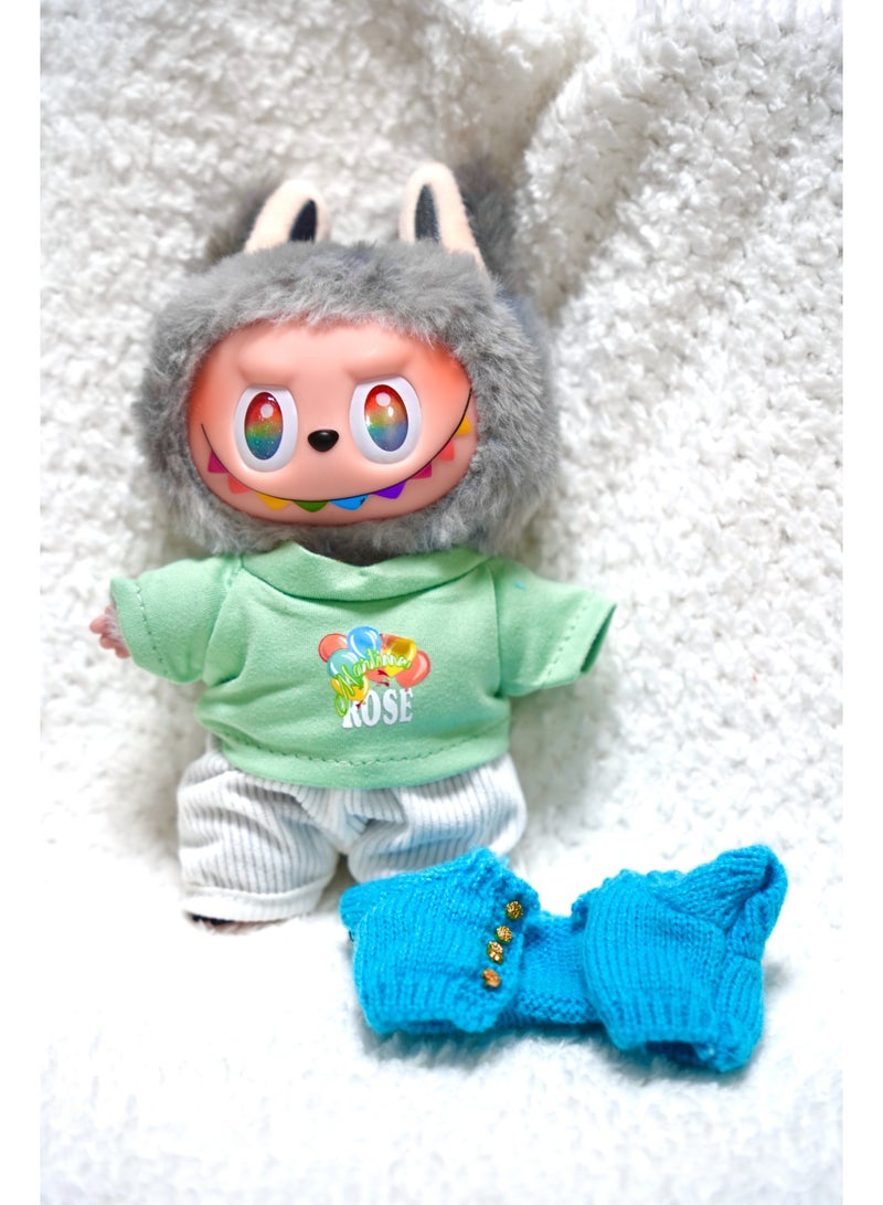 Labubu The Monsters Clothes - Labubu Outfit, Chic Style Set for Labubu Dolls, 17cm Doll Clothes Suitable for Labubu Dolls Accessories  - Image 2