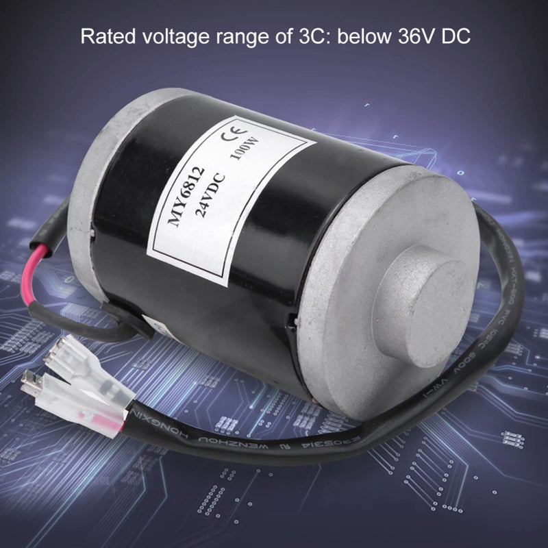 100W Aluminum Brush Motor 2500 RPM 0 56 Nm for Electric Scooter and Ebike - Image 3