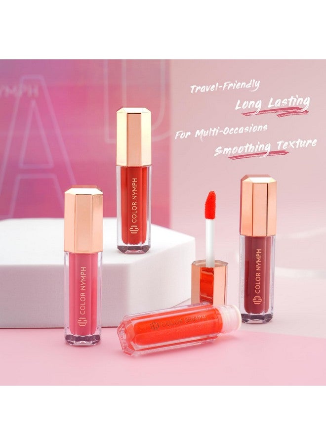 COLOR NYMPH 16 Pcs Lip Glosses Collection Shimmery Lip Glosses For Women And Girls Long Lasting Color Lip Gloss Set With Rich Varied Colors (Iridescent Pink) - Image 2