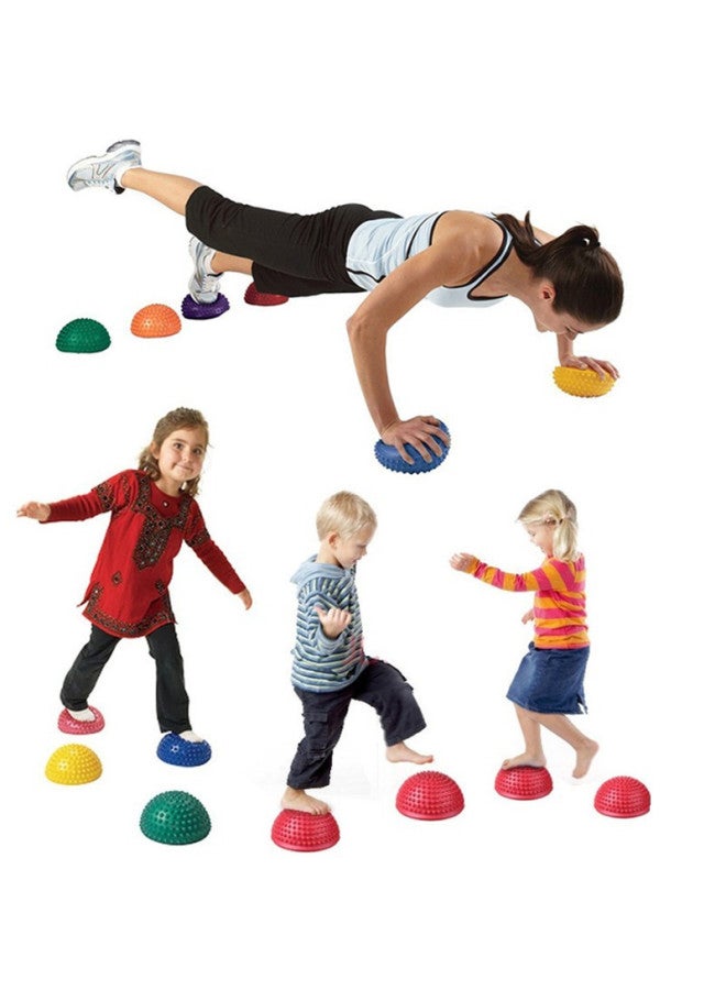 Loquat Preschool Toy Children's Sensory Training Equipment Foot Acupoint Massage Tactile Ball Balance Durian Ball-Color:Durian Ball Orange - Image 3