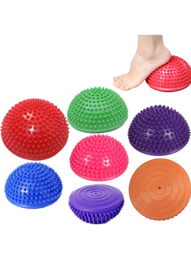 Loquat Preschool Toy Children's Sensory Training Equipment Foot Acupoint Massage Tactile Ball Balance Durian Ball-Color:Durian Ball Orange - Image 5
