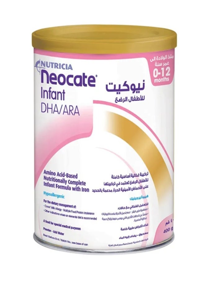 Neocate - Infant Dha/Ara Formula - 400G - Image 1