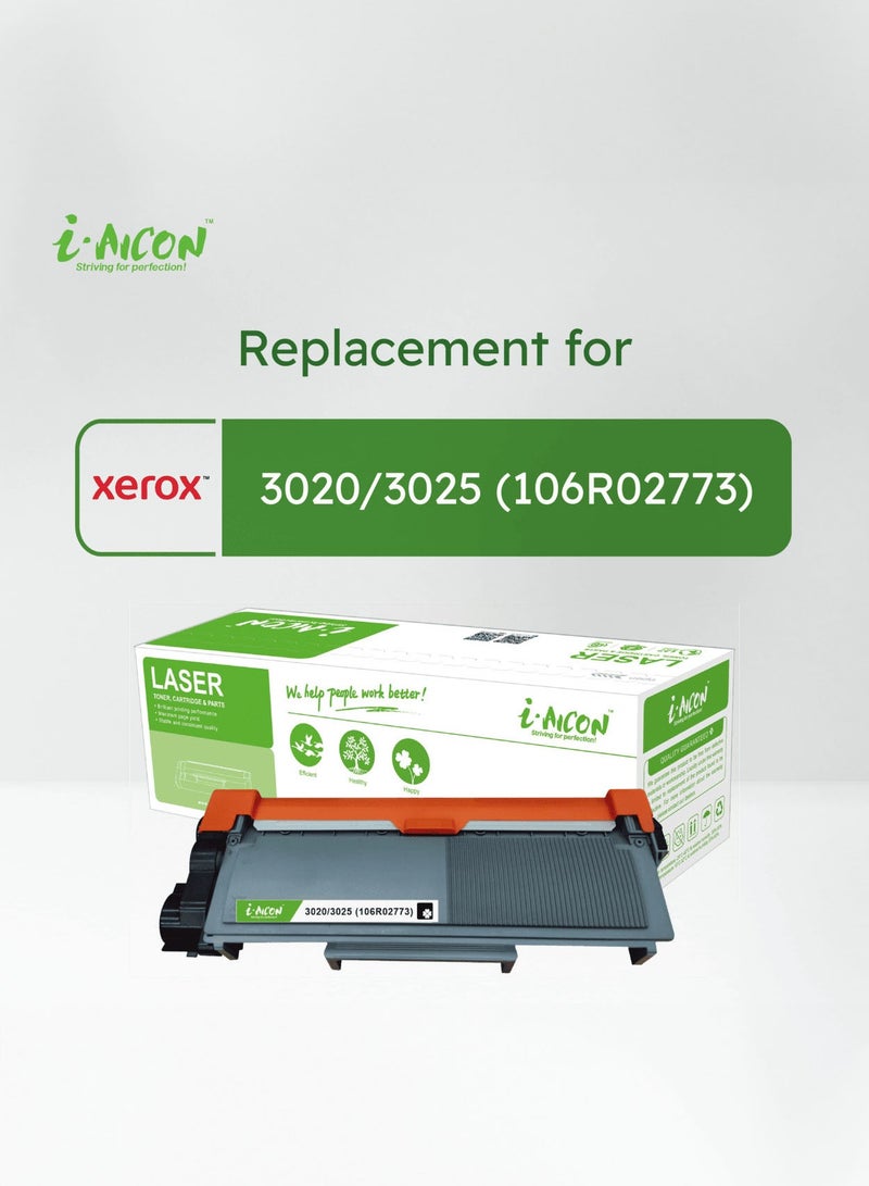 i-AICON ​i-Aicon Compatible Laser Toner Black XEROX 3020 | 3025 (106R02773) - Image 2