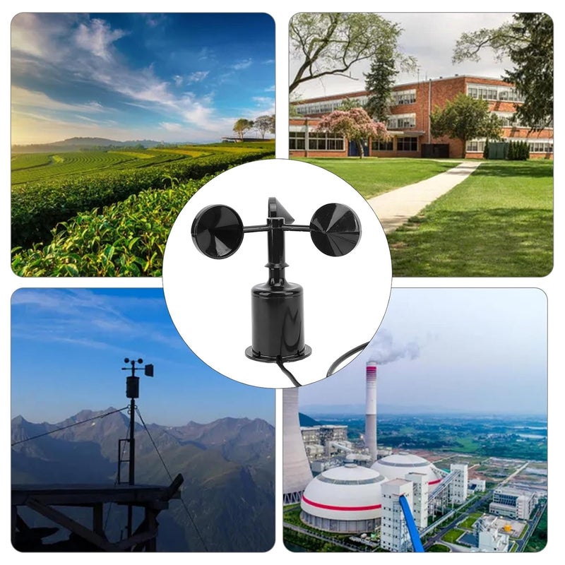 Ultrasonic Anemometer Wind Speed Sensor 4 20mA High Accuracy Weather Monitor - Image 5