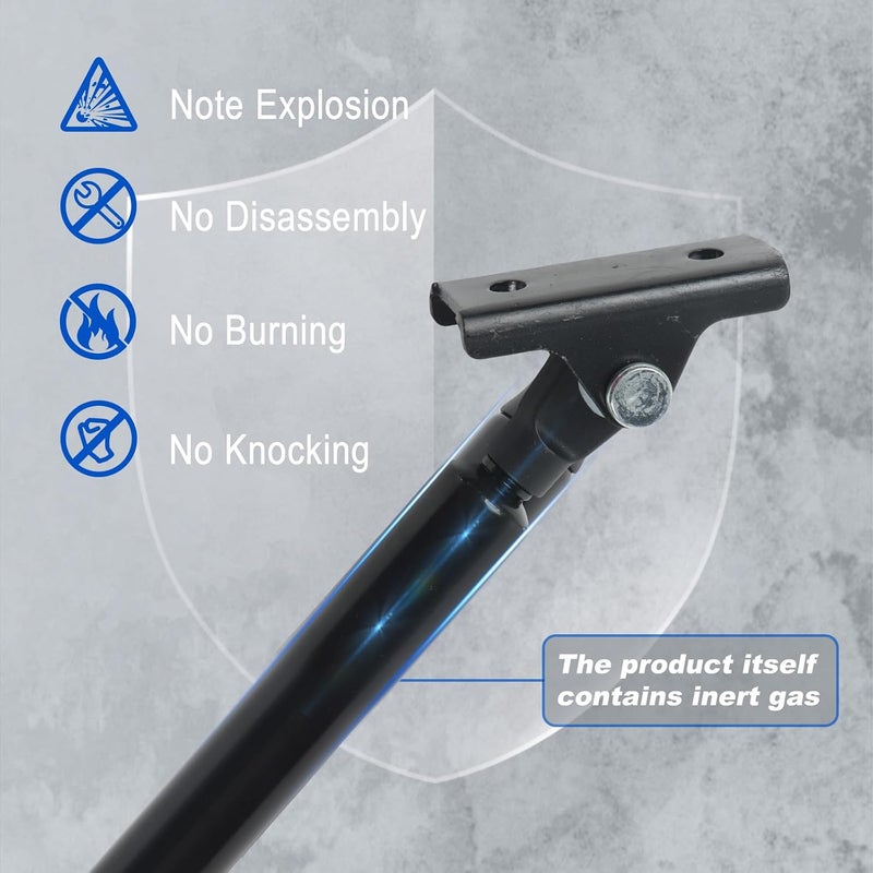 cycwer Rear Hatch Lift Shocks 4291 Compatible with 1997-2001 Cherokee XJ Sport Utility Tailgate Liftgate Hatch Lift Supports, Replaces SG214022 55076208AB 8194716 10651 3741VD 55076208, Pack of 2 Flexible anti-break - Image 5