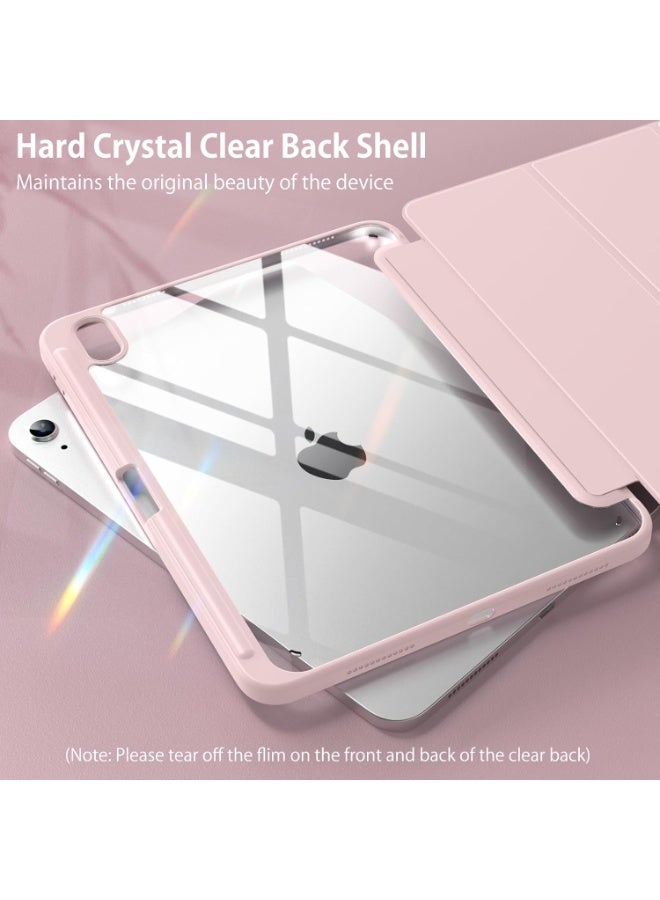 جراب لجهاز iPad (A16) الجيل الحادي عشر 11 بوصة 2025، وجراب لجهاز iPad الجيل العاشر 10.9 بوصة 2022 - غطاء واقٍ متعدد الزوايا يتضمن حاملًا للوضع الرأسي، وحاملًا للقلم، وخاصية التشغيل/الإيقاف التلقائي. - Image 4