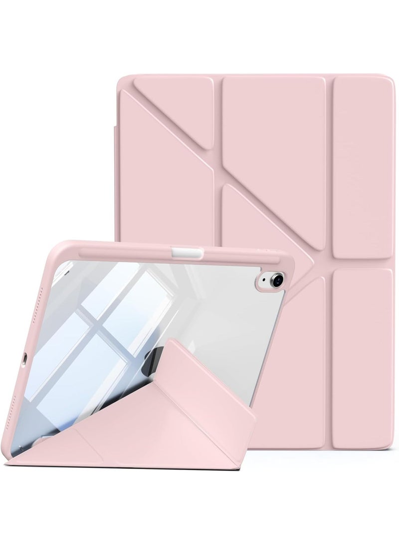 جراب لجهاز iPad (A16) الجيل الحادي عشر 11 بوصة 2025، وجراب لجهاز iPad الجيل العاشر 10.9 بوصة 2022 - غطاء واقٍ متعدد الزوايا يتضمن حاملًا للوضع الرأسي، وحاملًا للقلم، وخاصية التشغيل/الإيقاف التلقائي. - Image 1