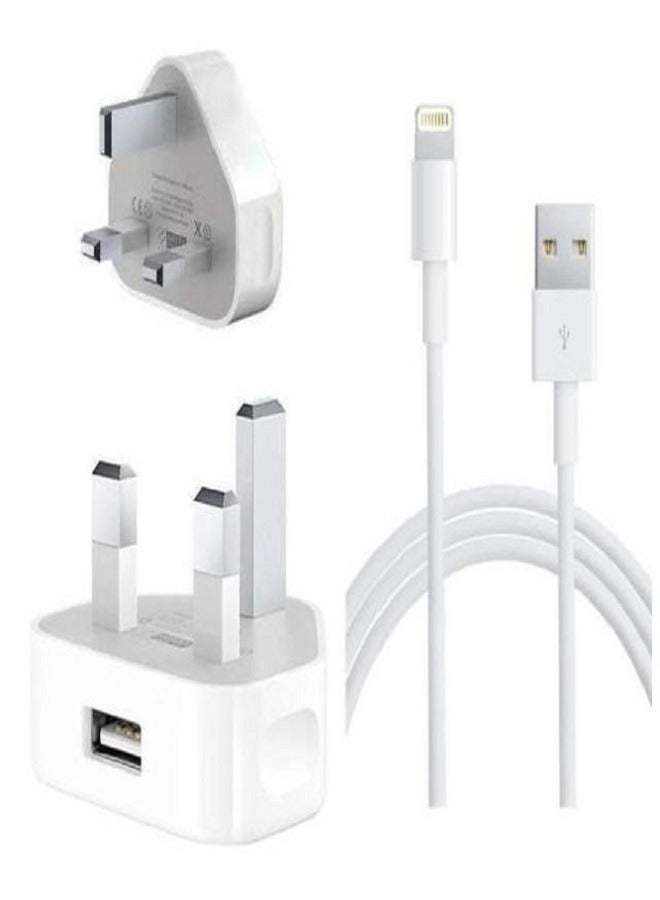 ELTRAZONE Charger With USB Cable For Apple iPhone 5/5S/6/6S - Image 2