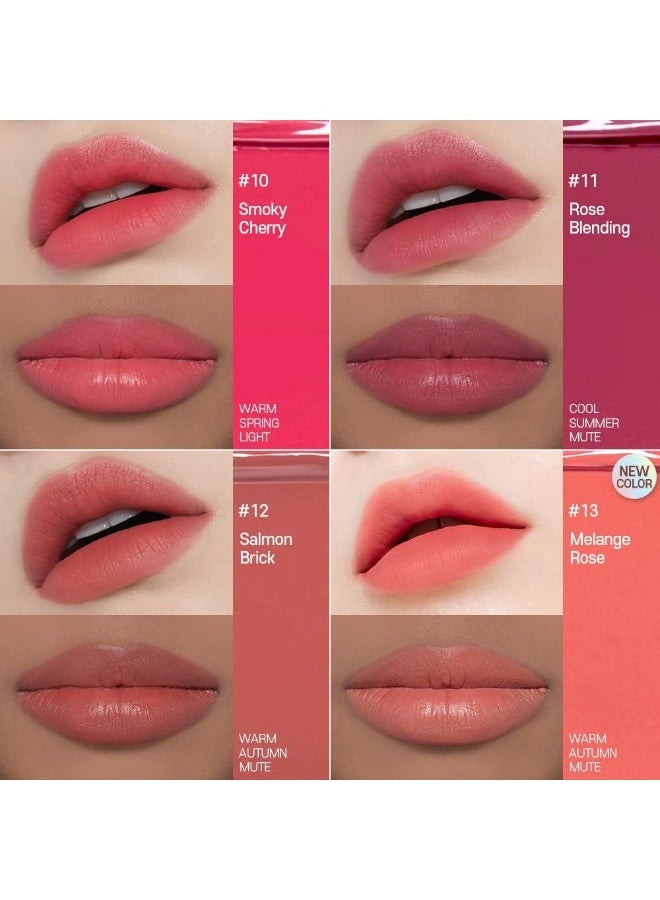 لون مطفي ثابت 12 لون سلمون بريك - Image 5