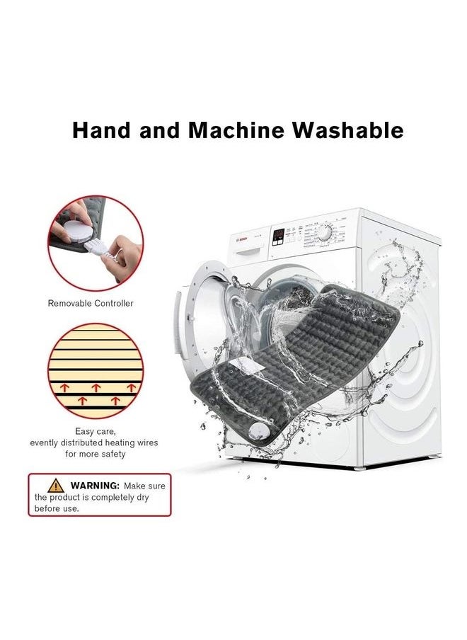 Enjoylifeme - Electric heating pads for back pain relief, electric heating pads for cramps, automatic shut-off, machine washable, electric heating pads for neck and shoulders, knees, arms, legs and more - Image 1