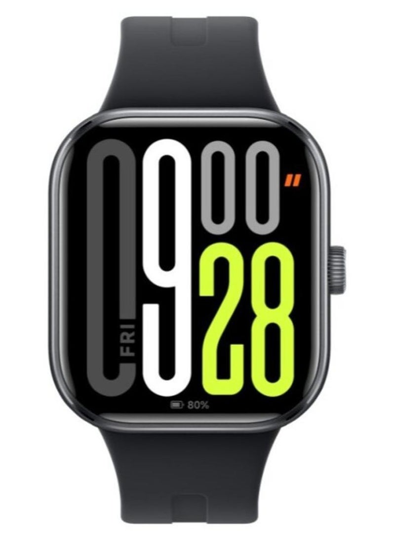 Xiaomi Redmi Watch 5 | Ultra large 2.07″ AMOLED Display | 60Hz refresh rate | Dual mic call noise reduction | Upto 24 days battery life | Obsidian Black - Image 1