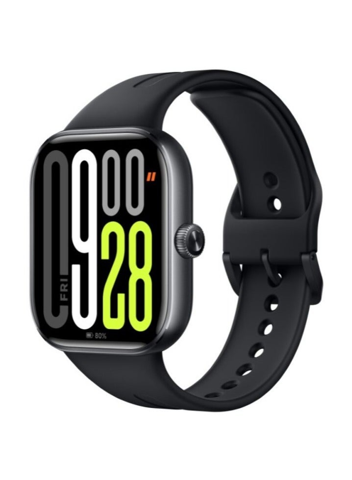 Xiaomi Redmi Watch 5 | Ultra large 2.07″ AMOLED Display | 60Hz refresh rate | Dual mic call noise reduction | Upto 24 days battery life | Obsidian Black - Image 2