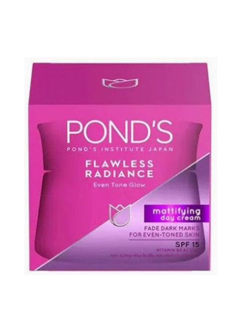 Flawless Radiance Even tone Glow Mattifying Day Cream With Spf 15  50ml