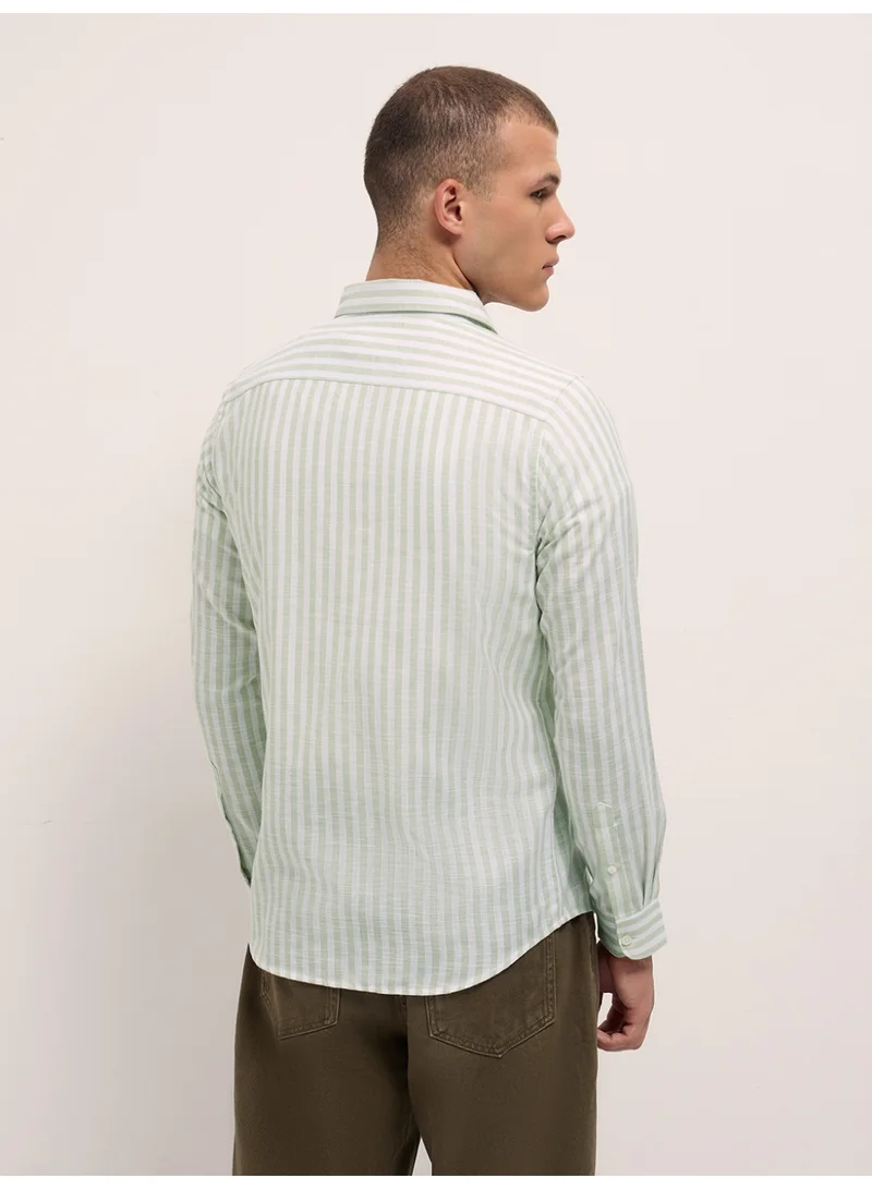 The Bear House  Men’s Long Sleeve Shirt – Classic, Comfortable and Stylish Essential for Work, Travel or Casual Outings for Men | Best Price UAE
