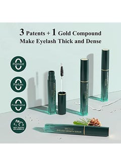 Breylee Growth Serum, Breylee Lash Boost Serum, Eyelash Serum Lash Serum For Eyelash Growth, Eyelash Conditioner For Longer, Fuller, & Thicker Lashes (3Ml/ 0.1 Fl. Oz)  - Image 3