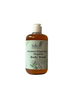 Rustic Art Organic Body Wash (Rosemary Peppermint 300 Ml (Liquid))  - Image 1