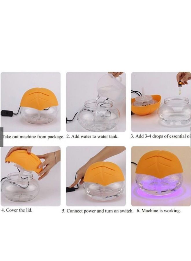 Leaf Shaped Electrical Watering Air Humidifier for Home - Image 3