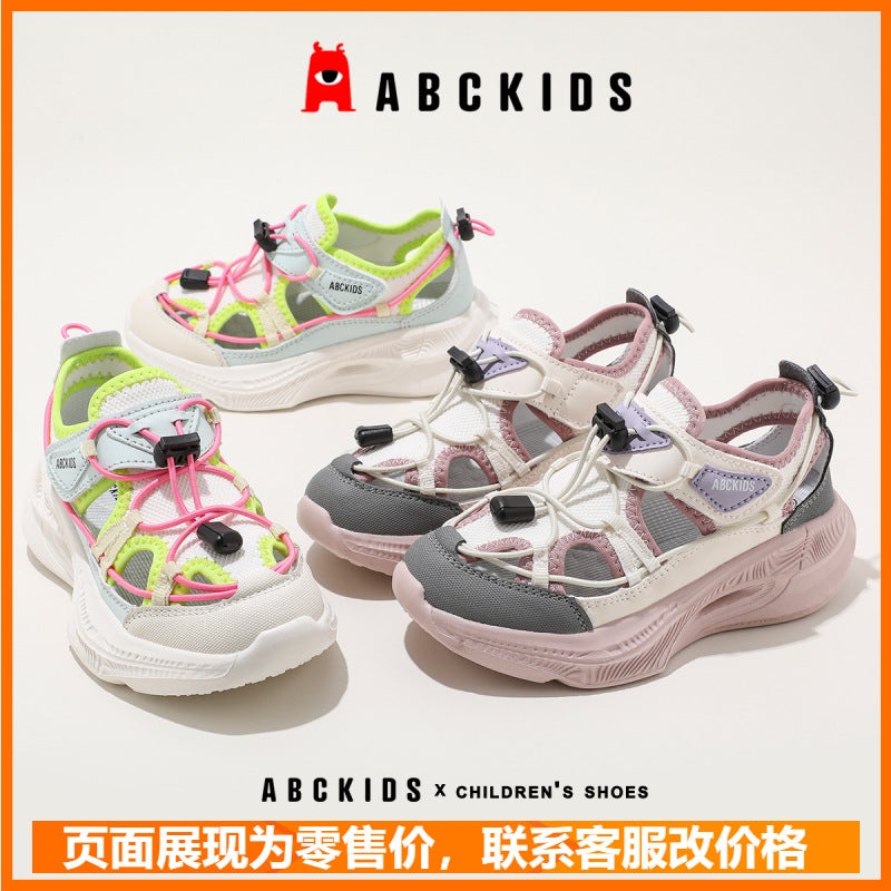 Abckids Kidsren'S Shoes For Boys And Girls Baotou Sandals Summer River Tracing Shoes Kidsren'S Sports Shoes Big Kidsren'S Shoes - Image 2