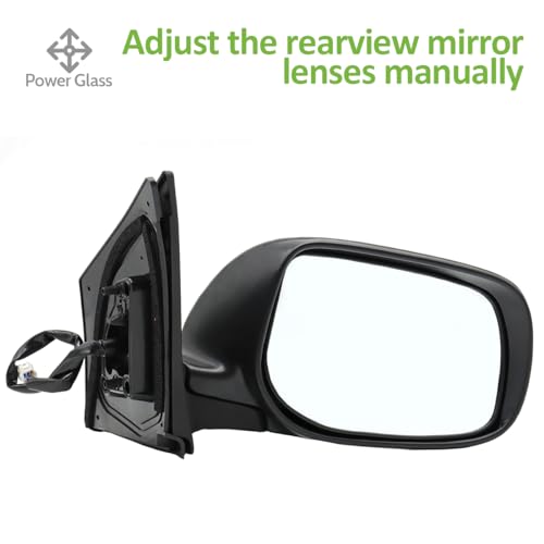 LEAVAN Passenger Side Door Mirror Fit for 2009-2013 Toyota Corolla, Glass Door View Mirror Passenger Right - Image 5