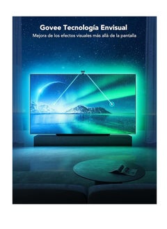 Cool Baby Envisual TV Backlight T2 with Dual Cameras 11.8ft RGBIC Wi-Fi TV LED Backlight for 55-65 Inch Dual TV Light Beads for Ultra-Thin TVs Smart App Control Music Sync  - Image 5