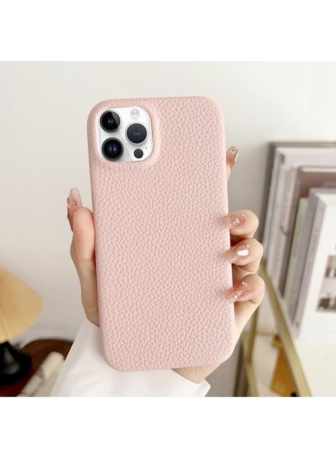 اس-توب جراب لهاتف iPhone 15 Pro، جراب هاتف شامل مقاوم للصدمات، مصنوع من نسيج الليتشي - Image 1