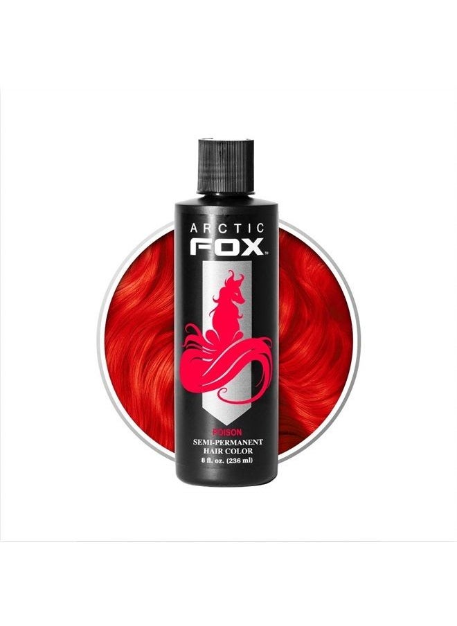 ARCTIC FOX - Vegan and Cruelty-Free Semi-Permanent Hair Color Dye (8 Fl Oz, POISON) - Image 1