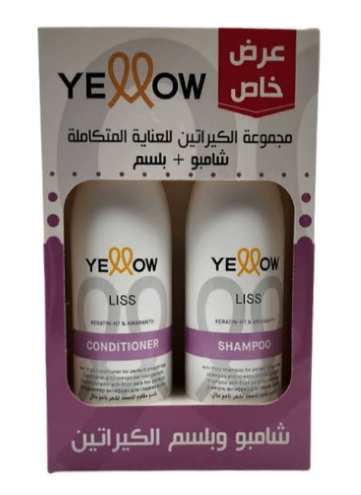 Yellow Keratin Hair Care 