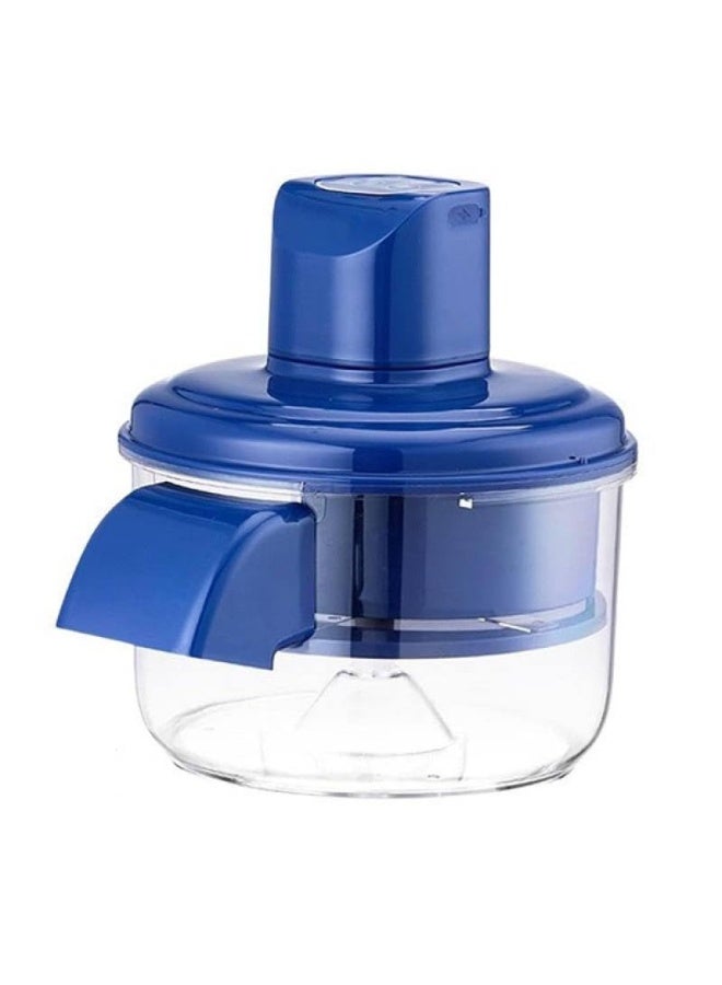 Macon Manual Fruit and Vegetable Slicer Cutter – Multi-Functional Kitchen Chopper with Transparent Bowl for Home and Restaurant Use - Image 2