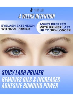 Stacy Lash Eyelash Extension Primer/Cleanser (1.35fl.oz/40ml) Stacy Lash/Protein Oil Remover/Increase Adhesive Bonding Power Retention/Pretreatment for Individual Semi Permanent Extensions Glue Supplies  - Image 3