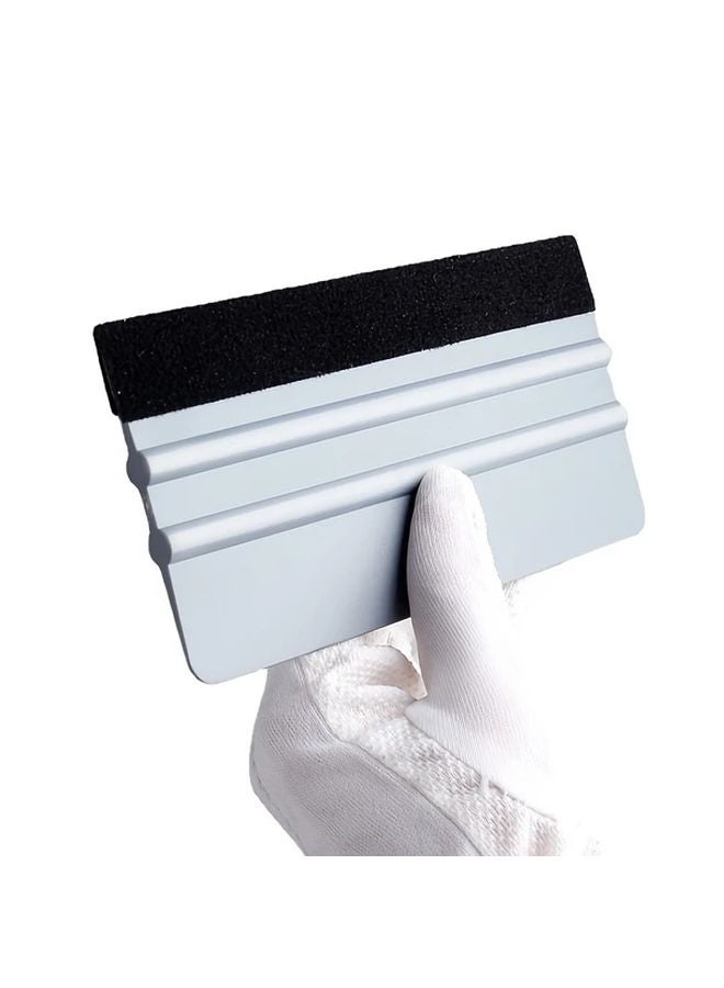 Large Square Vinyl Scraper Random Color Anti Skid Handheld 5mil Thick Plastic Film Wallpaper Applicator - Image 3