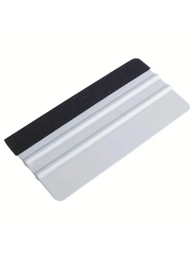 Large Square Vinyl Scraper Random Color Anti Skid Handheld 5mil Thick Plastic Film Wallpaper Applicator - Image 1