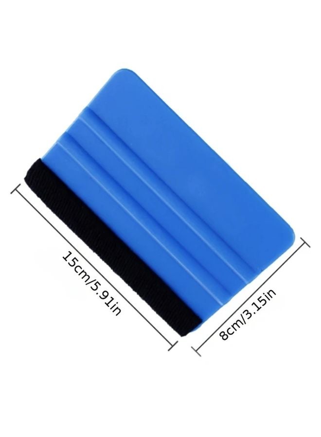 Large Square Vinyl Scraper Random Color Anti Skid Handheld 5mil Thick Plastic Film Wallpaper Applicator - Image 4