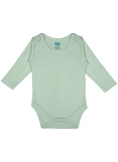 BabiesBasic 100% Super Combed Cotton, Long Sleeves Bodysuit, for New Born to 24months. Set of 4, Green, Beige, Blue, Mocha - pzsku/Z8772B0B20DCD53219B1FZ/45/1741244398/c3959bd0-7d10-4a6f-acef-219b92412ead