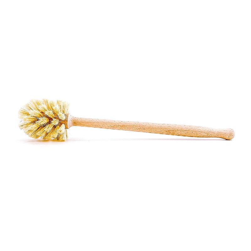 Husmait Bottle Brush With Extra Long Wood Handle And Strong Bristles - Cleans And Scrubs Hard To Reach Wide Mouth Jars  Glasses  And Dishes - Image 4