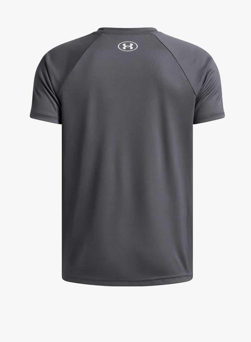 اندر ارمر تيشيرت يوث تك سبليت وورد مارك