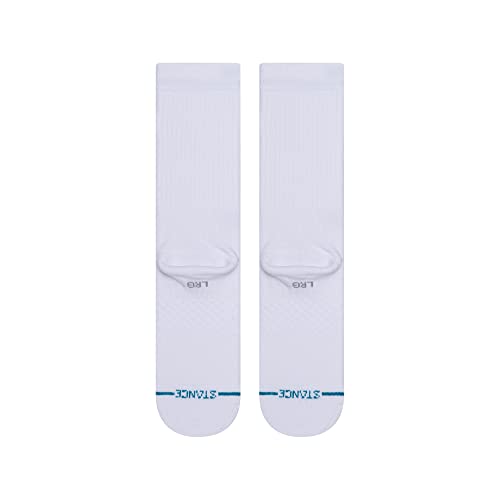 Stance جوارب ستانس أيكون كرو (X-Large، أبيض/أسود) - Image 3